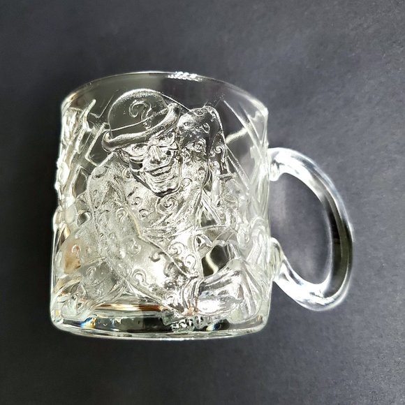 Vintage 1995 Batman Forever DC Comics The Riddler McDonald's Glass Collector Mug - Picture 1 of 5